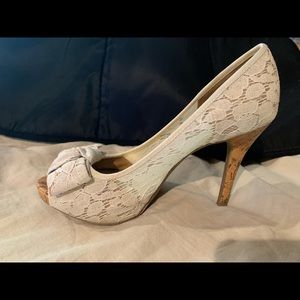 Lace heels